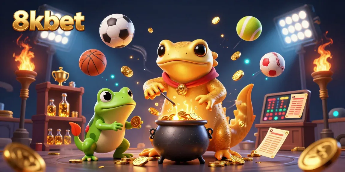 Engage with 8xbet's thrilling gameplay in a vibrant, dynamic casino scene featuring enchanting characters.