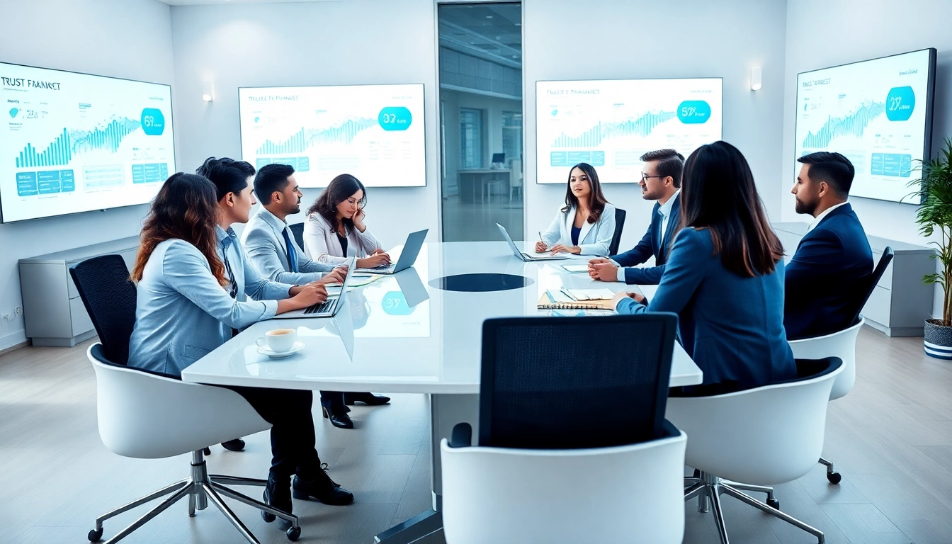Team discussing Logo ERP danışmanlığı solutions in a modern office setting, showcasing innovation and collaboration.