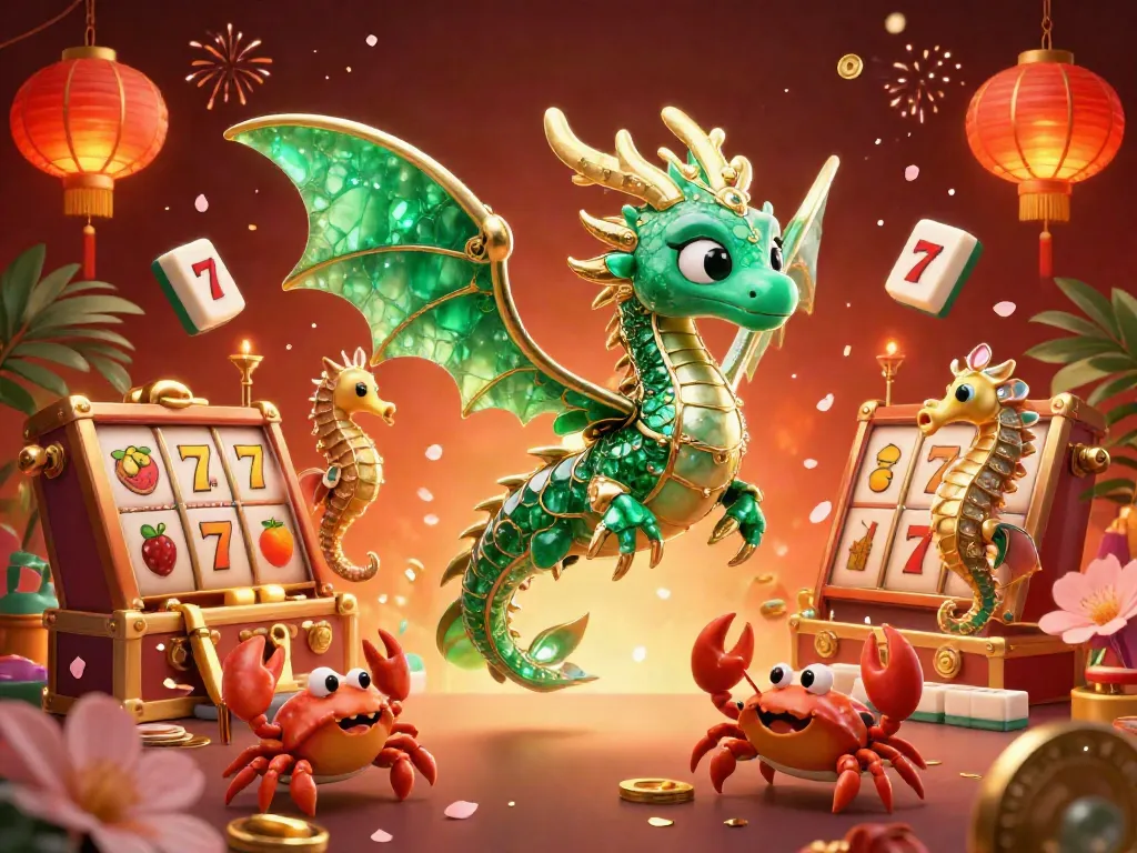 Experience the thrilling world of BGD99 casino with a magical sea dragon guarding treasures.