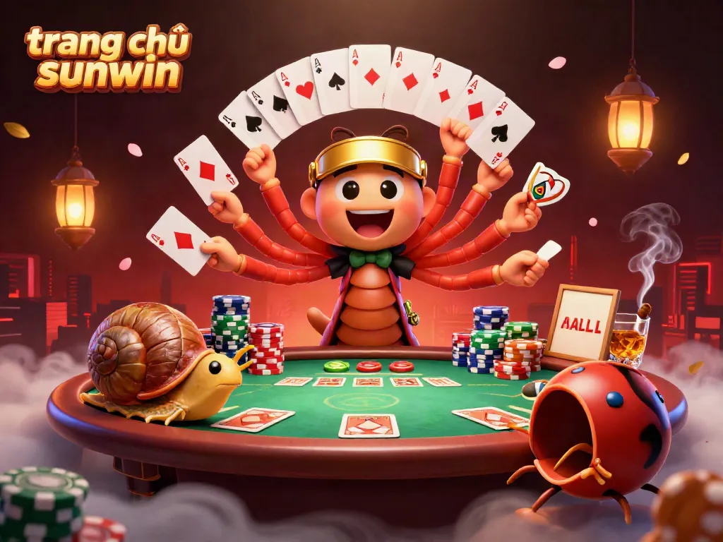 Engage with the vibrant trang chủ sunwin experience featuring animated casino action and dynamic gaming elements.