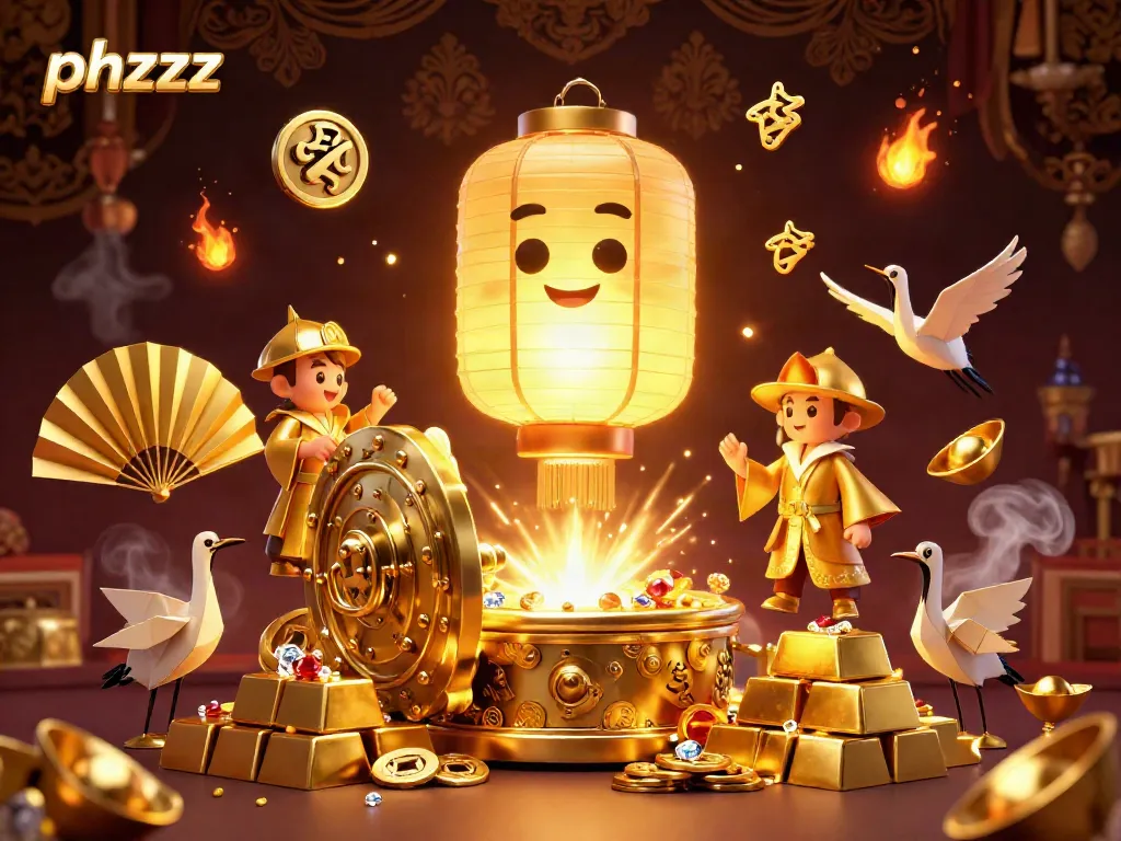 Engage in the vibrant casino scene with phzzz, featuring gold treasures and mythical spirits.