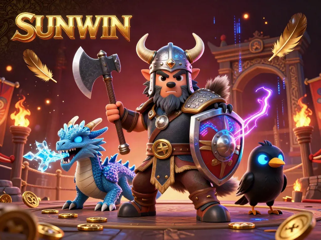 SUNWIN delivers thrilling dragon battles and Viking excitement in a packed casino adventure.