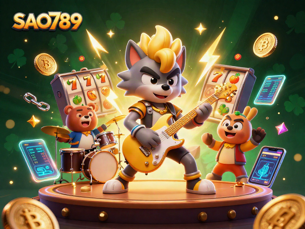 Engage with SAO789 and experience thrilling casino action featuring vibrant 3D characters and dynamic elements.