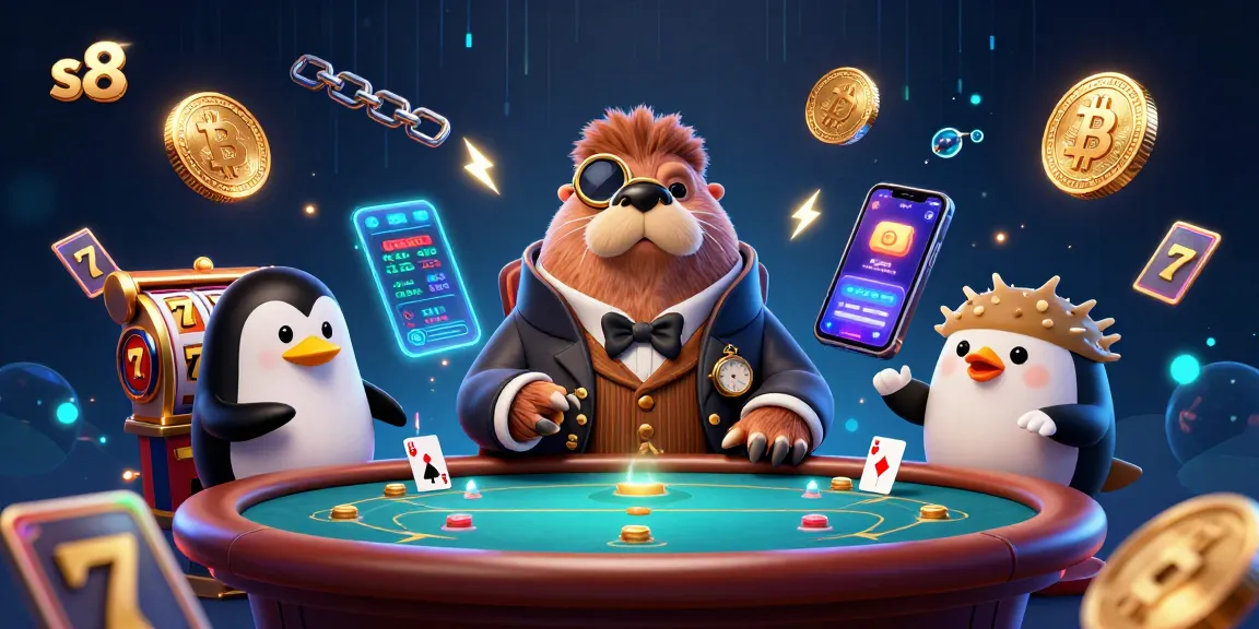 S8 players enjoy poker with vibrant 3D characters and casino elements in a magical underwater setting