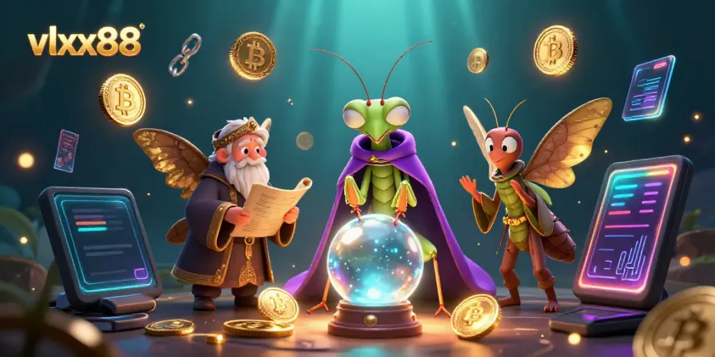 Engage with vlxx88's thrilling casino world featuring mystical characters and vibrant elements.