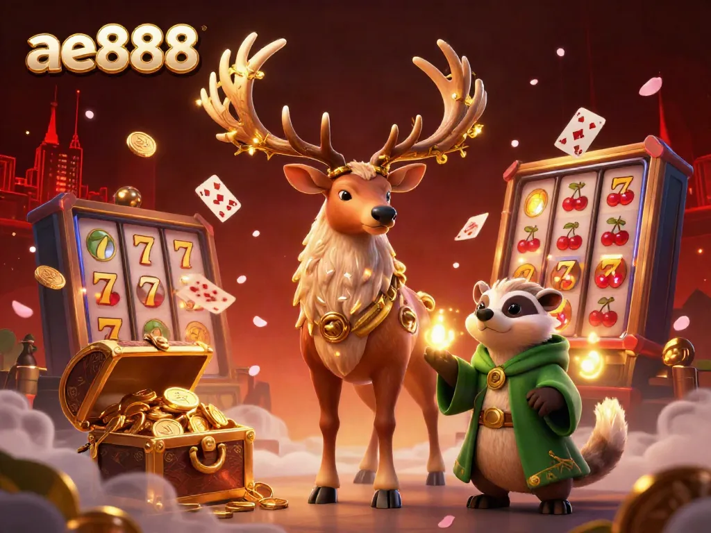 Engage with ae888 in a vibrant casino world featuring Celtic characters and exciting game elements.