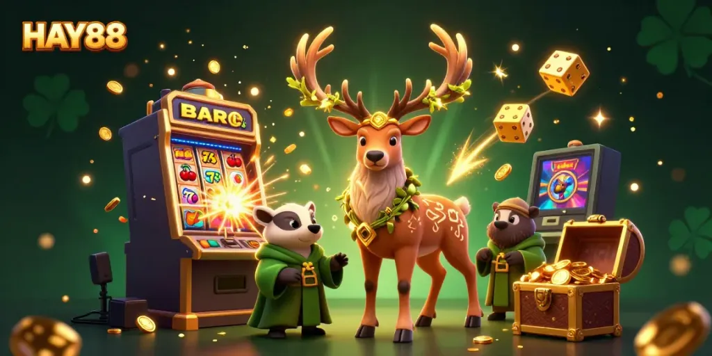 Experience the thrill of gaming with HAY88 in a magical casino world filled with excitement and rewards.