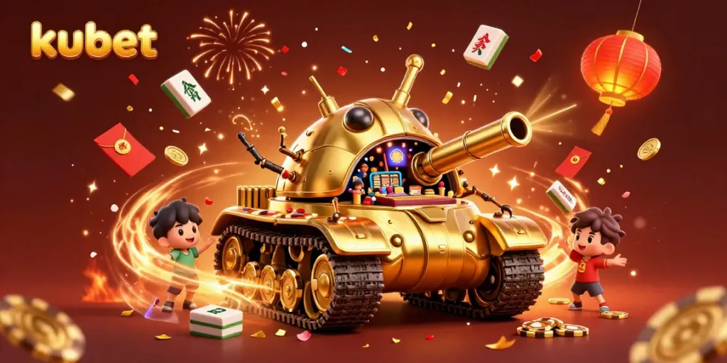 Experience compelling gameplay at kubet with unique casino elements including a vibrant beetle tank.