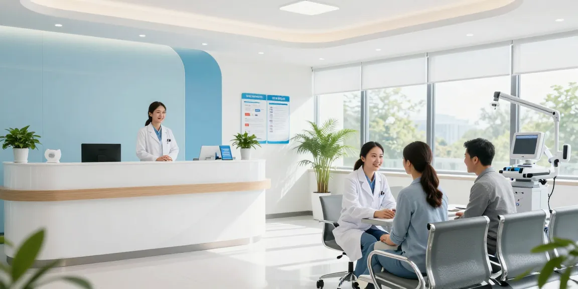 BL555 - Trusted healthcare services and patient care in a modern clinic.
