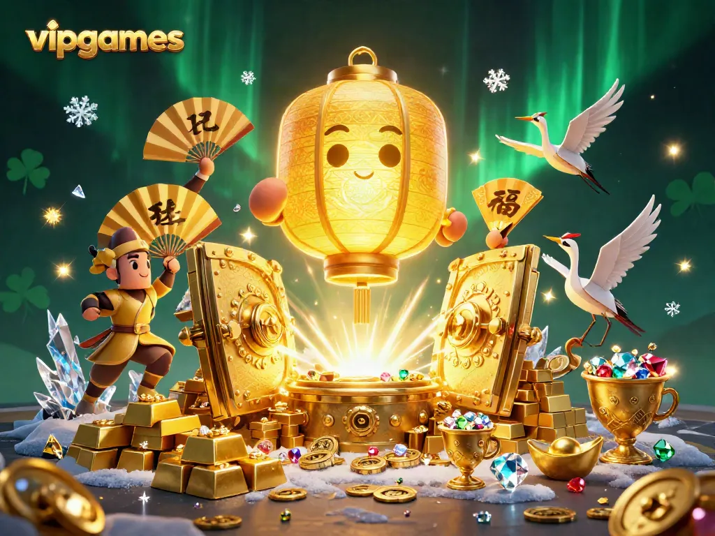 Experience thrilling gameplay at vipgames with magnificent visuals of riches and dynamic casino elements.