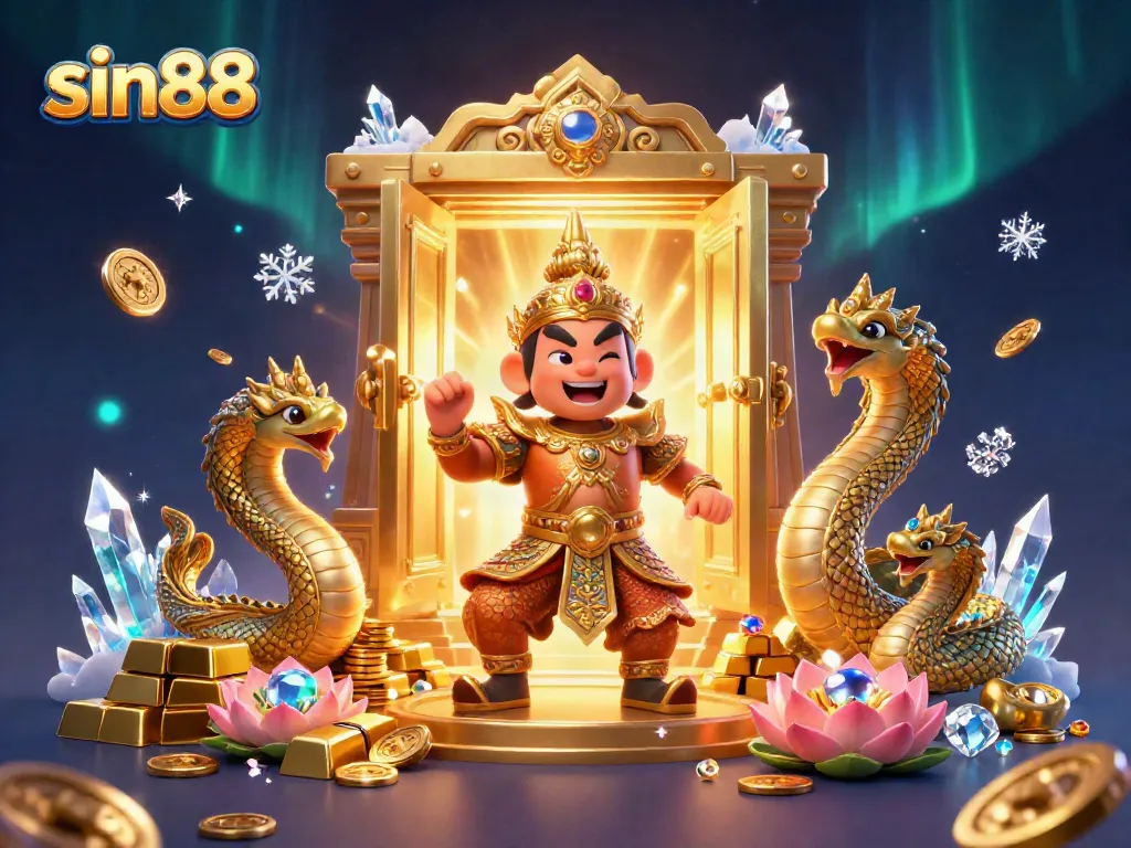 Experience sin88's vibrant casino atmosphere with stunning characters and rich treasures.