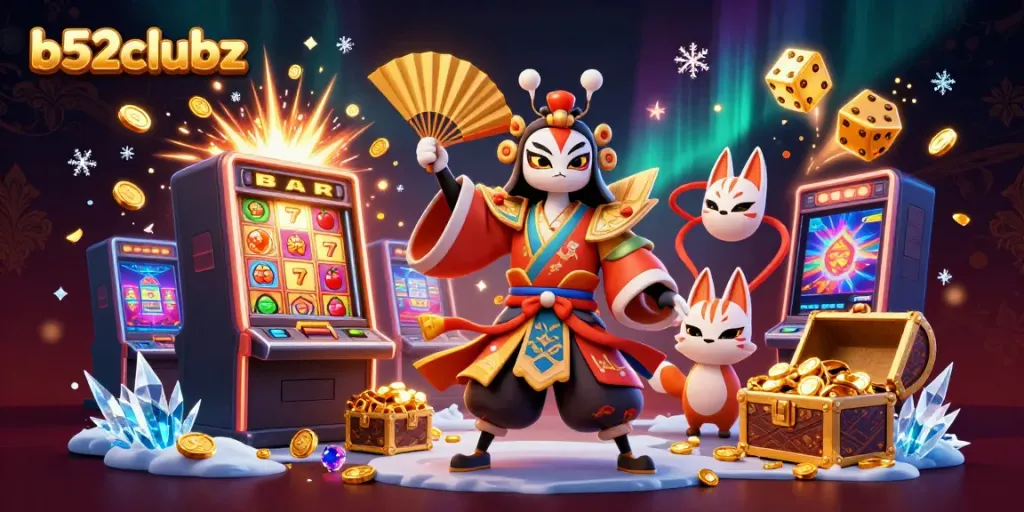 Experience thrilling wins at b52clubz with vibrant slot machines and dynamic gaming elements.