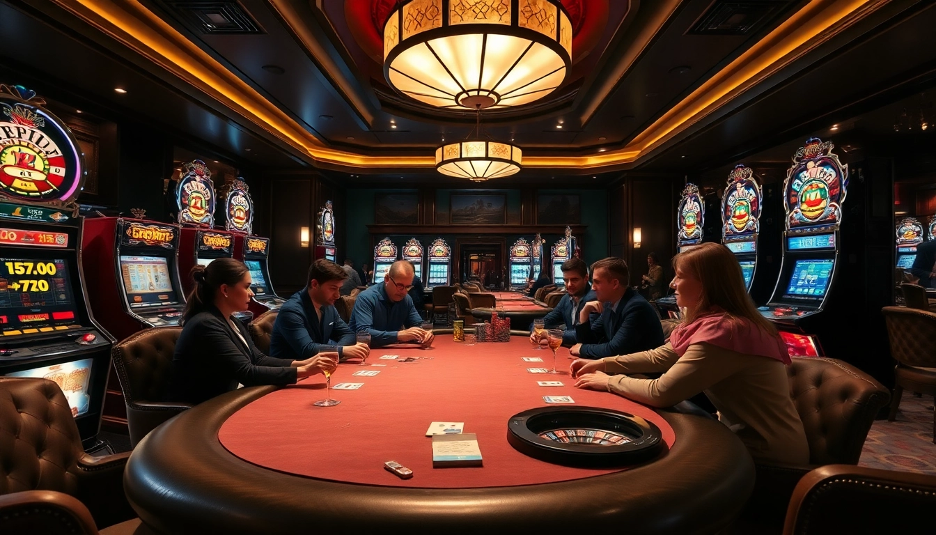 Experience the thrill of strategic betting at https://kjc.money/ with engaging casino games and elegant decor.