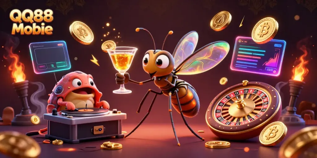 Experience thrilling gambling excitement at QQ88 Mobie with live casino action and crypto rewards.