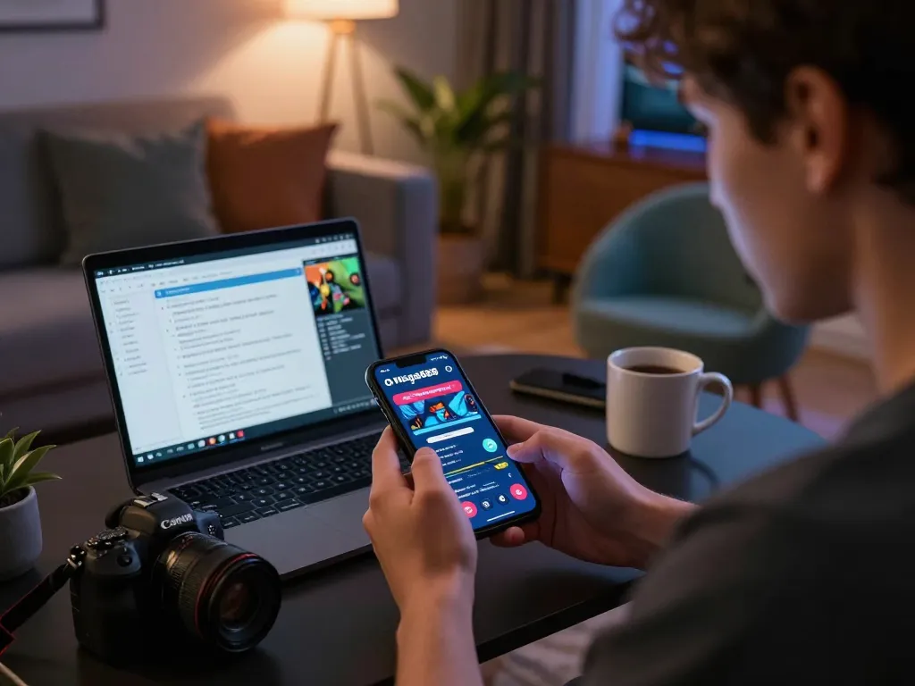 Mega888 original download ios interface seen on a smartphone during online gaming in a cozy living room environment.