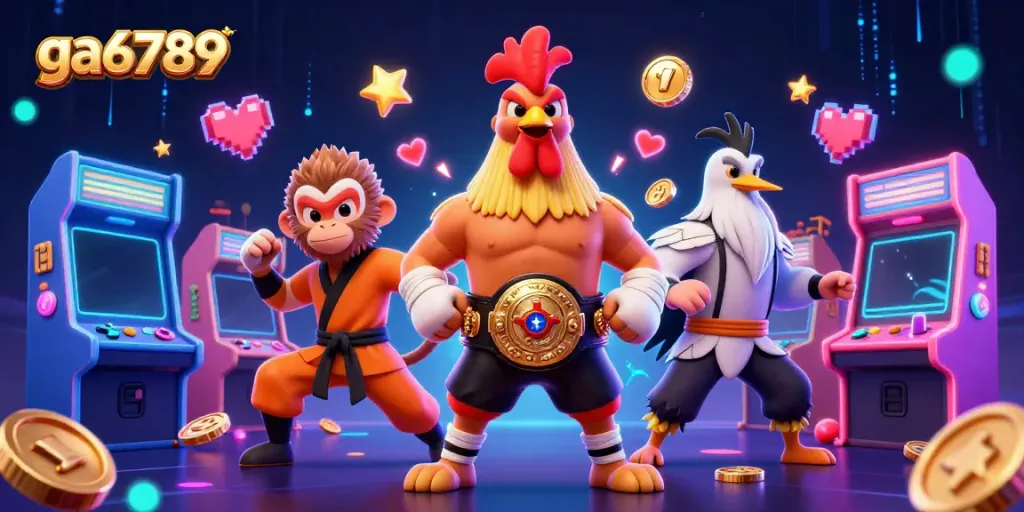 Experience the thrills of ga6789 with vibrant characters and immersive casino elements.