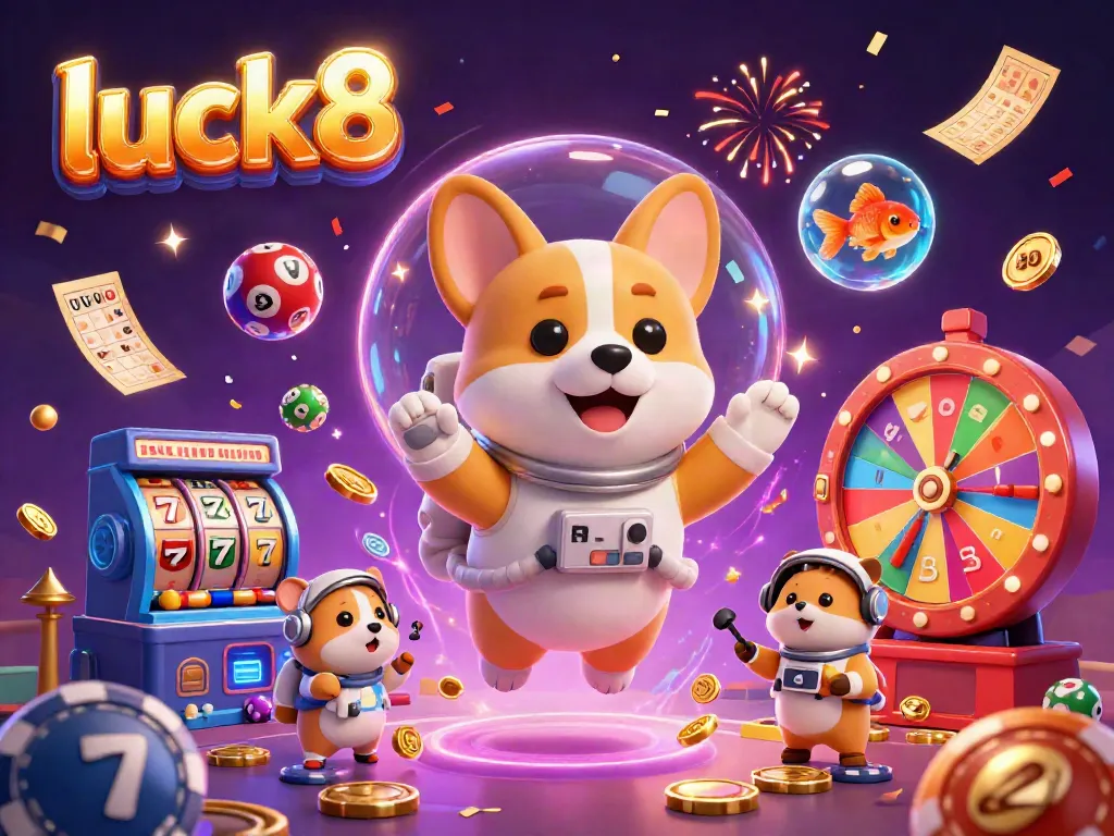Luck8 immerses you in the thrill of winning with interactive gaming elements in a cosmic casino.