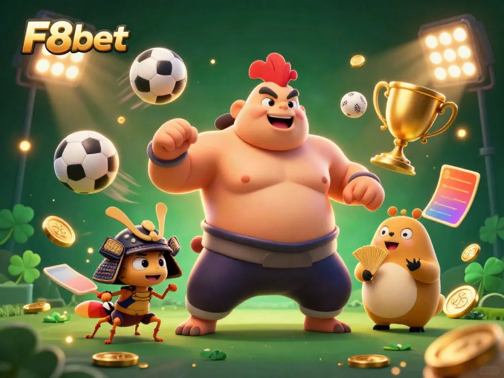 Engage in exciting sports betting action with F8bet featuring dynamic 3D characters.