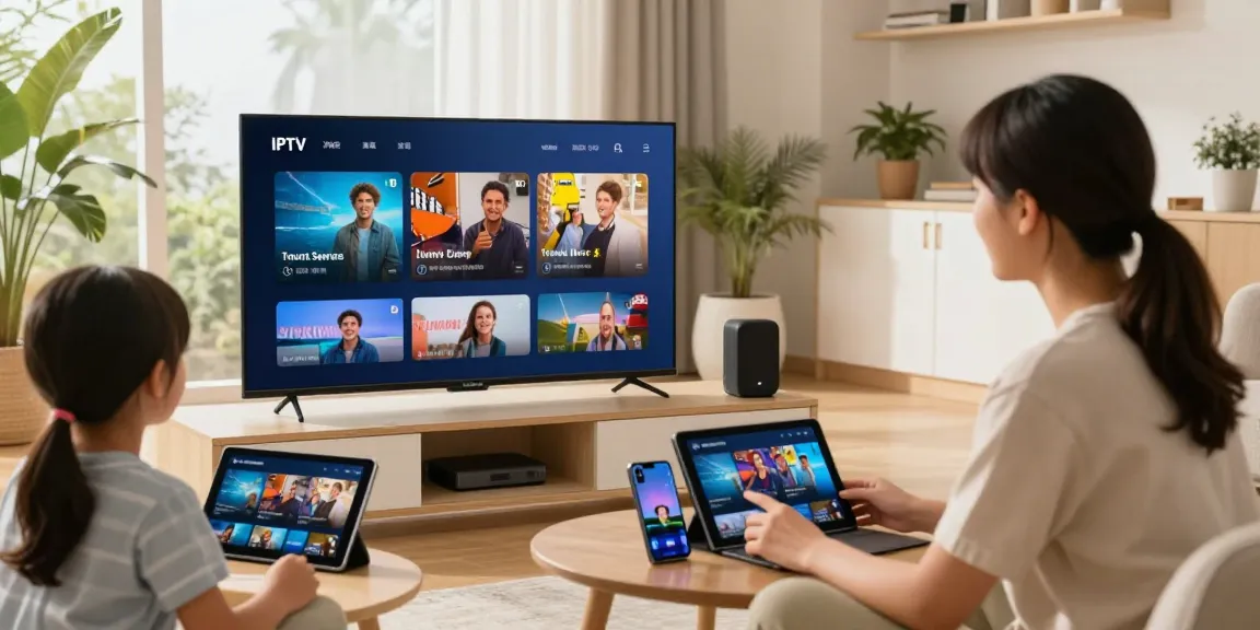 Trusted local IPTV Services expert setting up devices for seamless streaming.