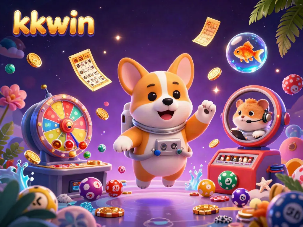 Engage with kkwin's online casino adventure featuring charming characters in a colorful gaming atmosphere.