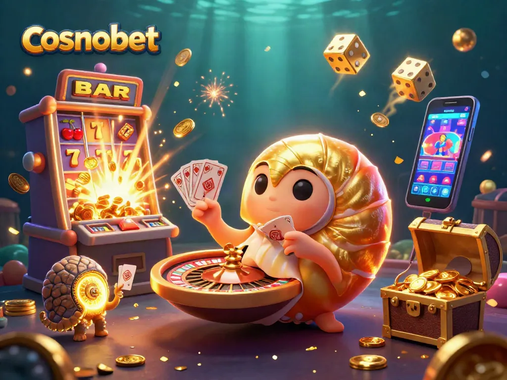 Play exciting casino games with cosmobet and discover thrilling rewards amidst dazzling symbols.