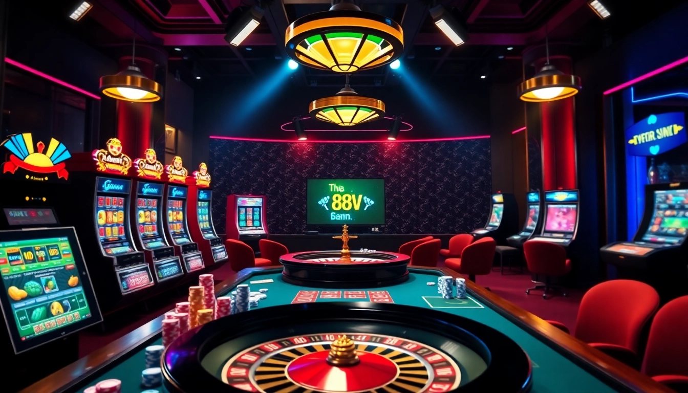 Engaging players at https://88vv.com.de/ explore exciting slot machines and poker tables.