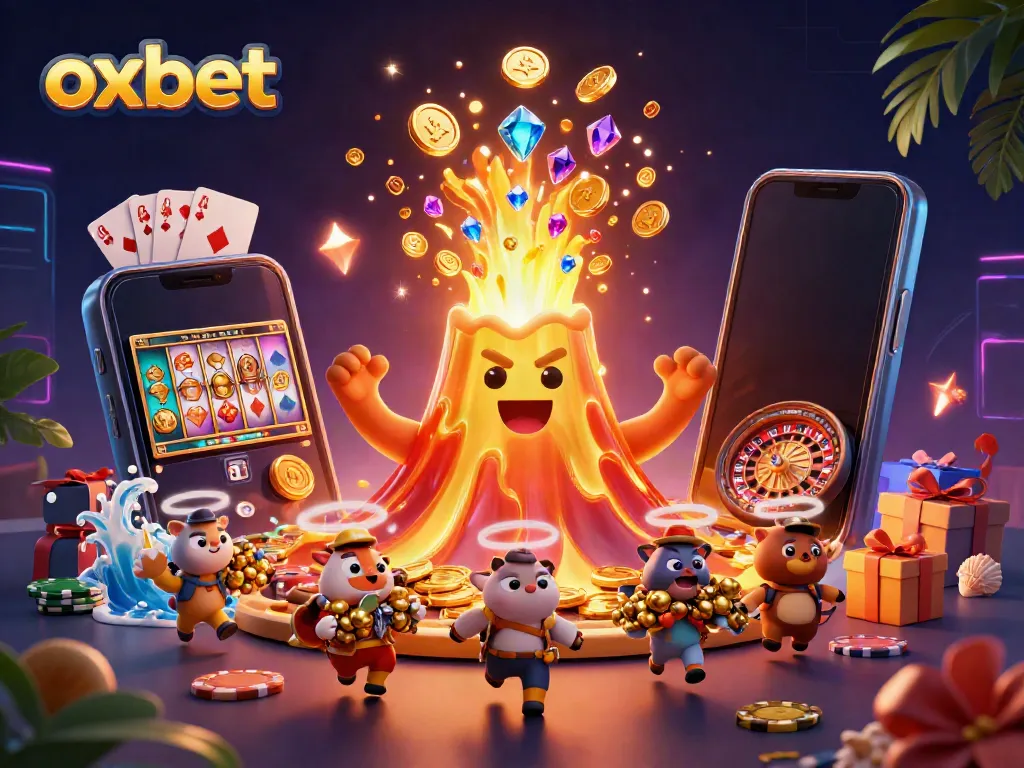 Experience the thrilling world of oxbet with a vibrant explosion of treasures and dynamic casino elements.