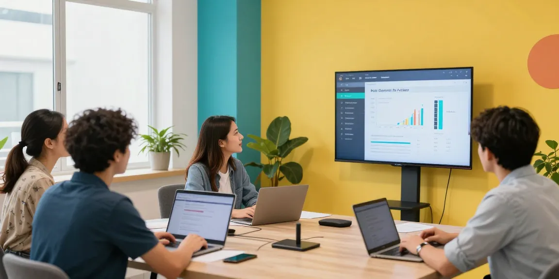 IPTV reseller discussing services in a trusted local office.