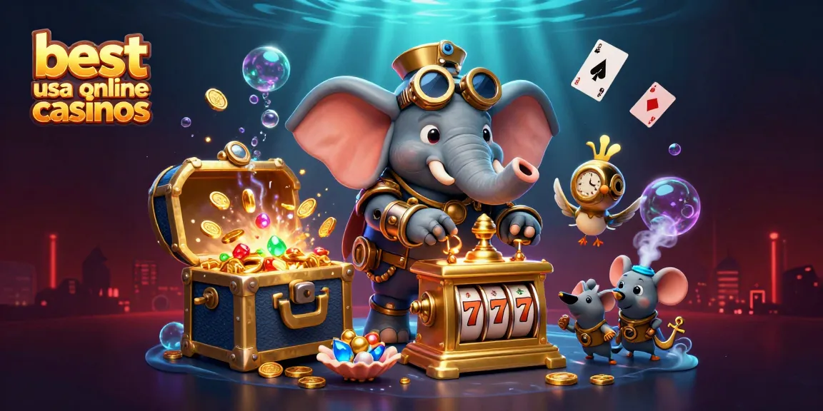 Experience thrilling wins at the best usa online casinos with engaging slot machines and underwater treasures.