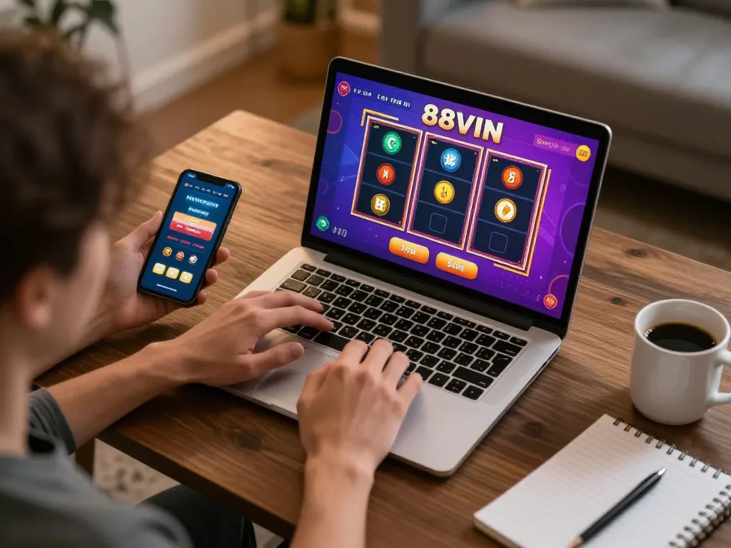 Engaging online gameplay at 88VIN showcasing dynamic live dealer options and strategic betting methods