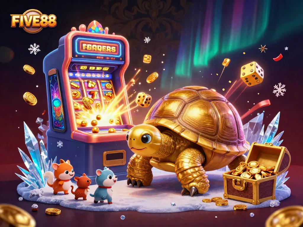 Engage in thrilling gameplay with FIVE88, featuring exciting slots and casino elements.