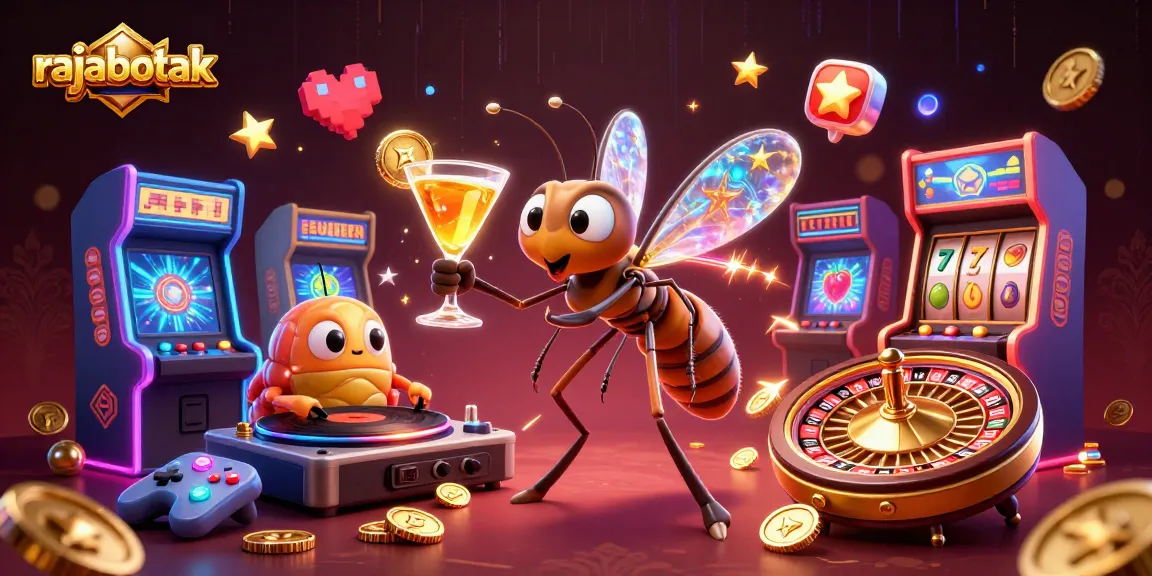 Experience rajabotak with a lively 3D casino scene showcasing unique gaming dynamics.