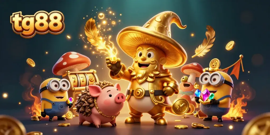 Experience the thrill of slots with tg88's magic-infused golden wonders and treasure-filled adventure.