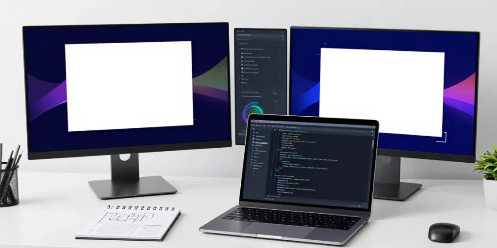 Vulnerability assessment dashboard and reports in a professional cybersecurity workspace.