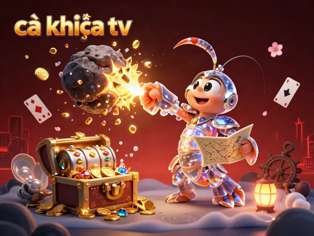 Experience thrilling gambling action with cà khịa tv as the galactic samurai battles for golden coins in this vibrant underwater scene.