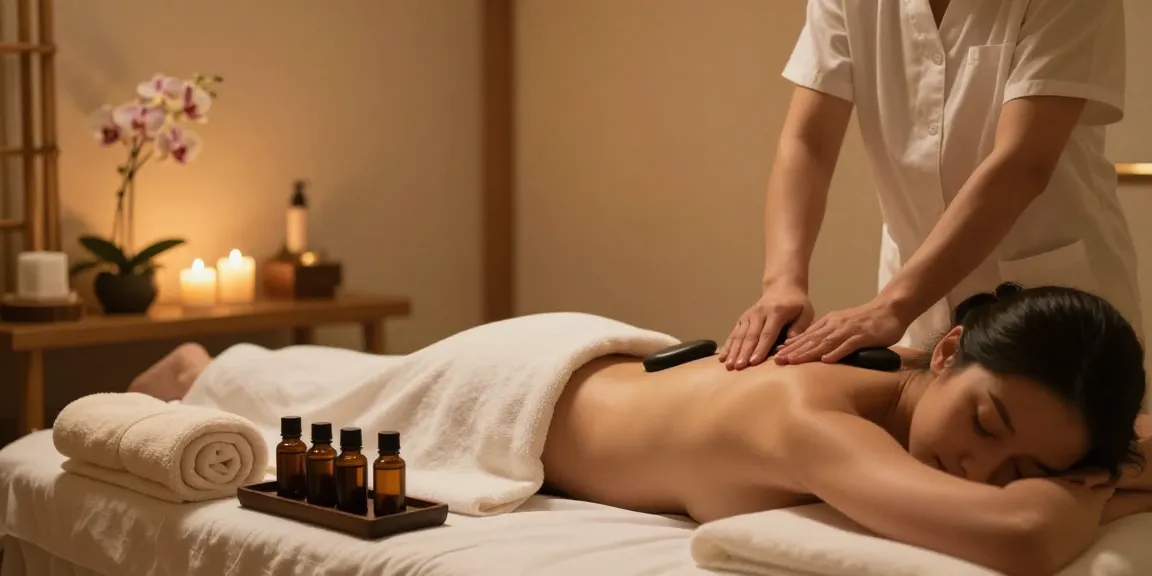 alo8 spa treatment showcasing a luxurious massage therapy experience, promoting relaxation and rejuvenation.
