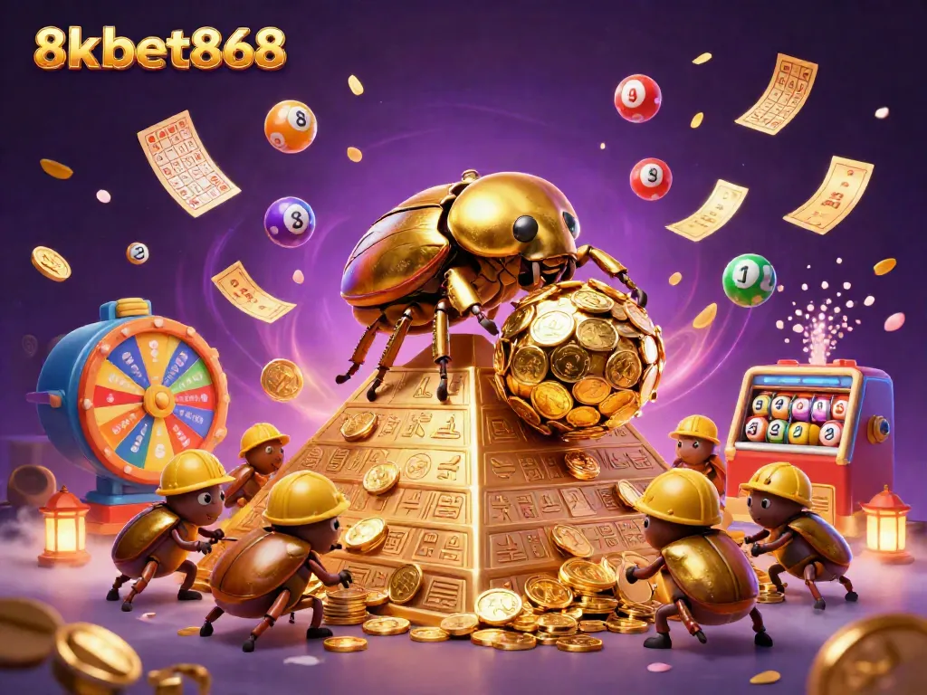 Engage with the fun, vibrant world of 8xbet868 through dynamic lottery games and golden treasures.