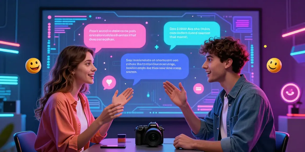 Engaging avatars in an innovative ai sex chat experience within a vibrant digital environment.