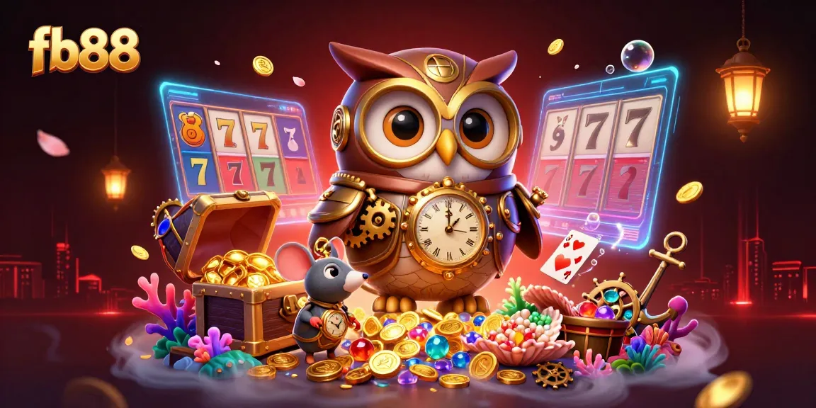 Experience engaging gameplay at fb88 with steampunk casino adventures featuring dynamic visuals and iconic gaming elements.