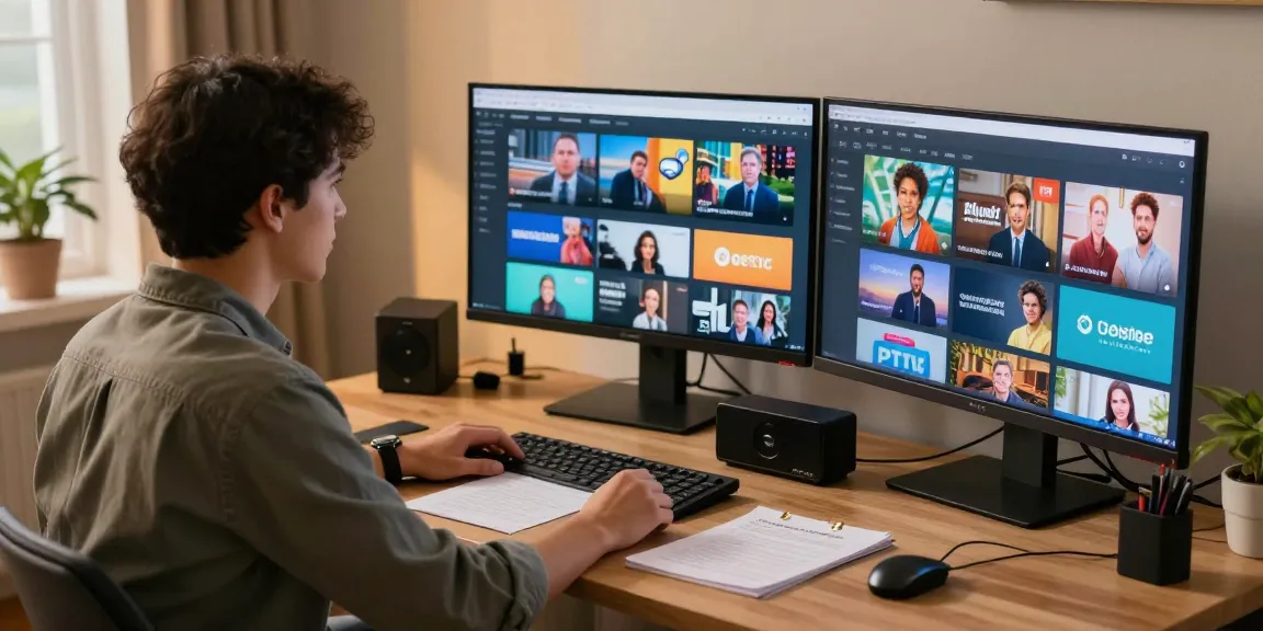 IPTV Reseller UK providing trusted local services in a professional home office environment.