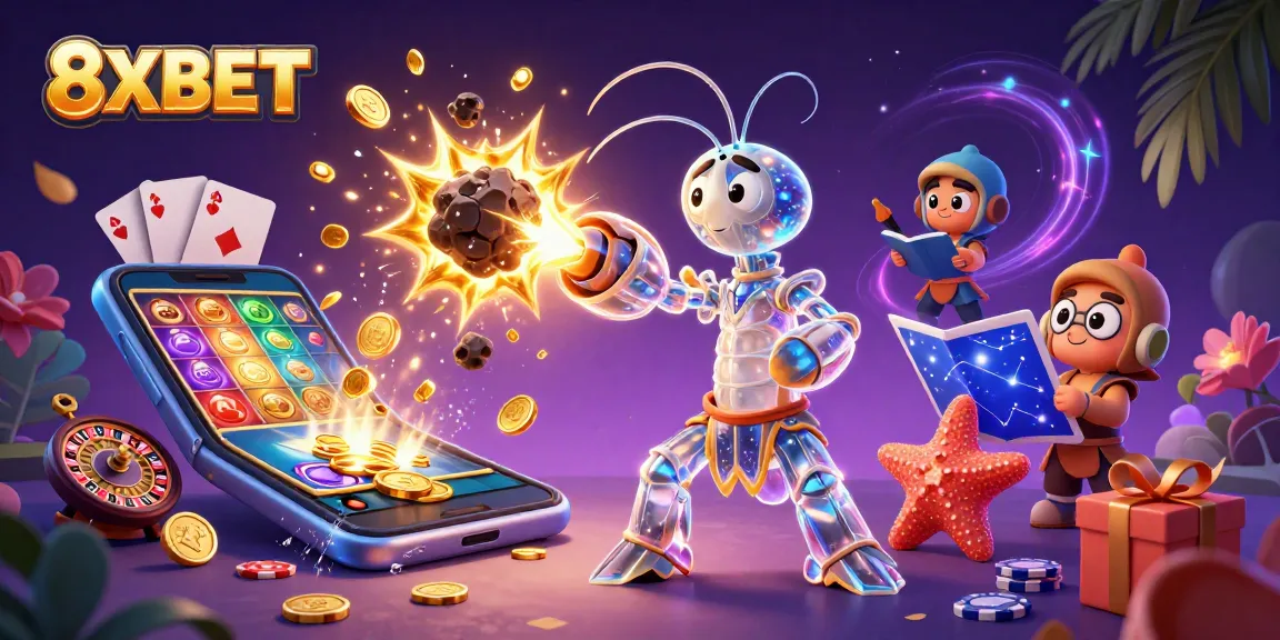 Engage in thrilling gameplay at 8XBET with vibrant slots, games, and exciting casino elements.