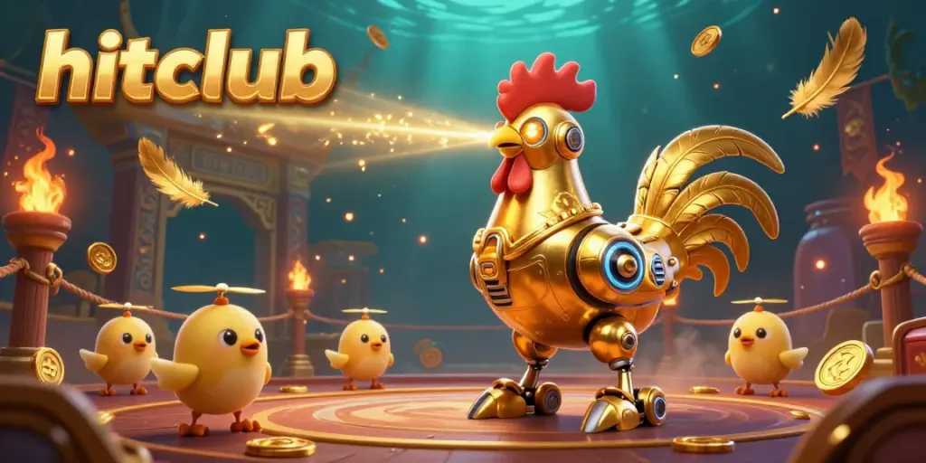 Experience thrilling wins with Hitclub's vibrant casino scene, featuring engaging characters and dynamic elements.