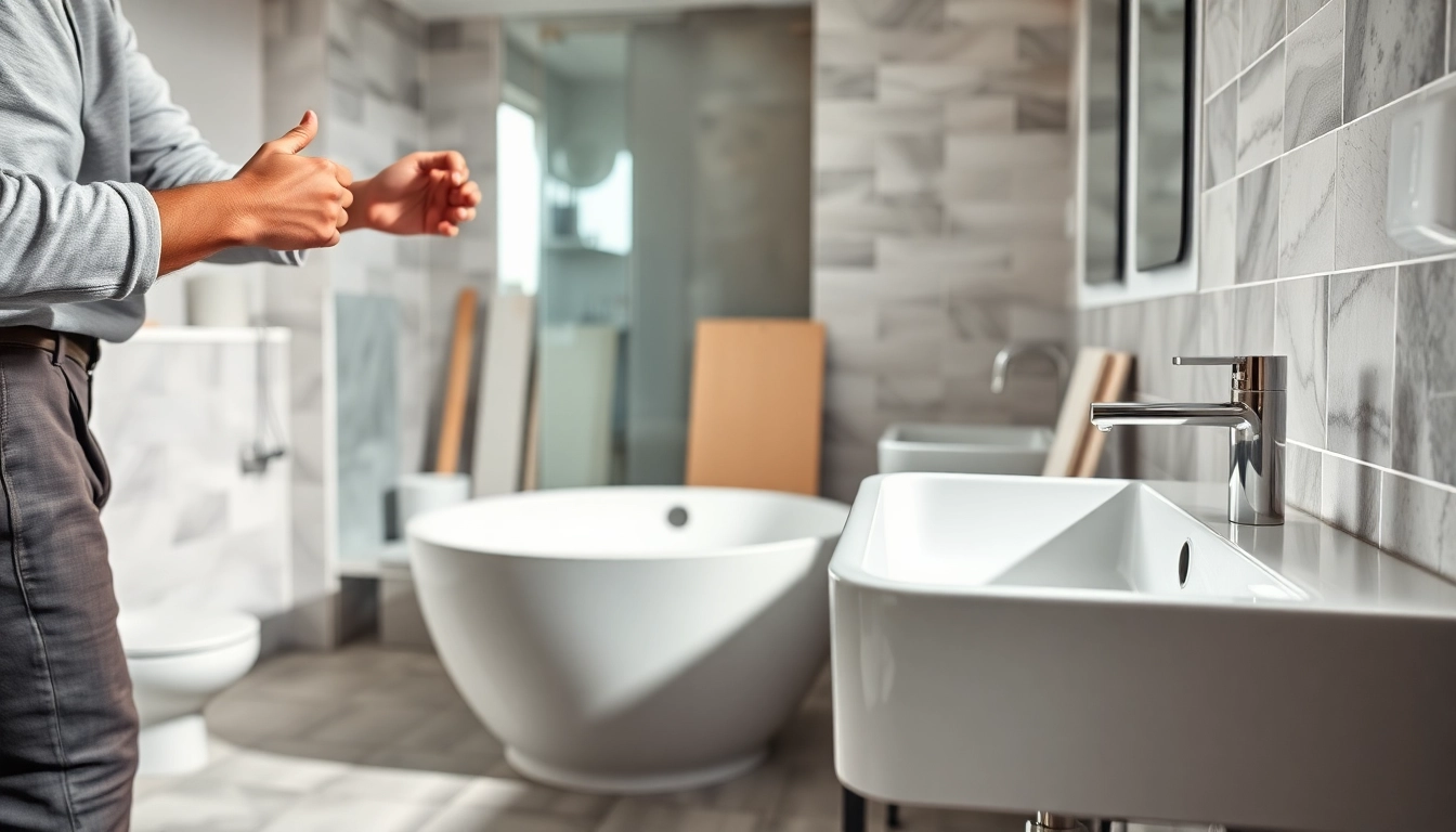 Expert bathroom installation manchester showcasing elegant fixtures and skilled craftsmanship in a modern home.