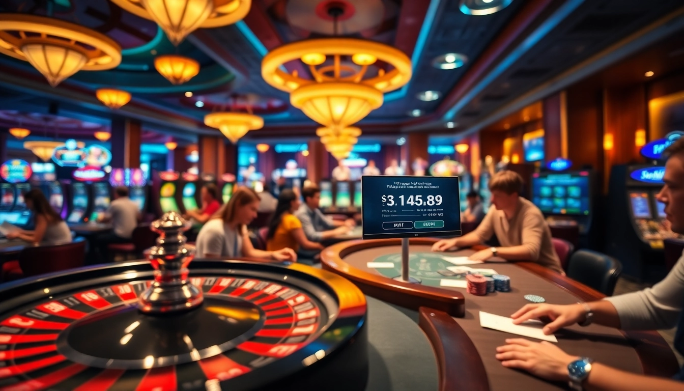 Experience the vibrant thrill of gambling at https://nhacaiuytin.place/ with dynamic roulette wheels and engrossed poker players.
