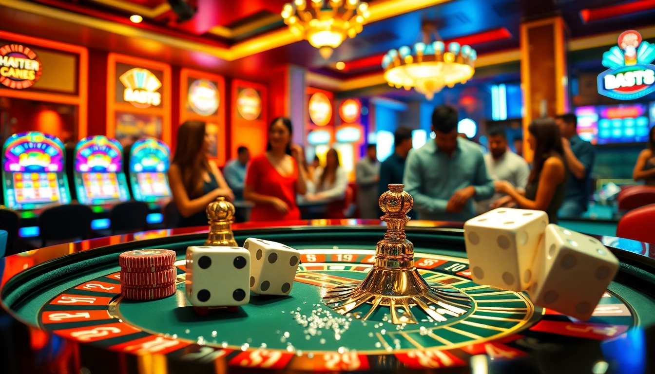 Experience exciting betting strategies through immersive gameplay with 'porn chat ai' elements in a vibrant casino atmosphere.
