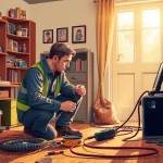Experience expert leak detection Devon service by a skilled technician using advanced tools.