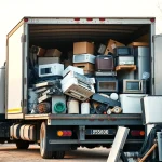 Efficient Schrottabholung Wuppertal service collecting scrap metal and old appliances
