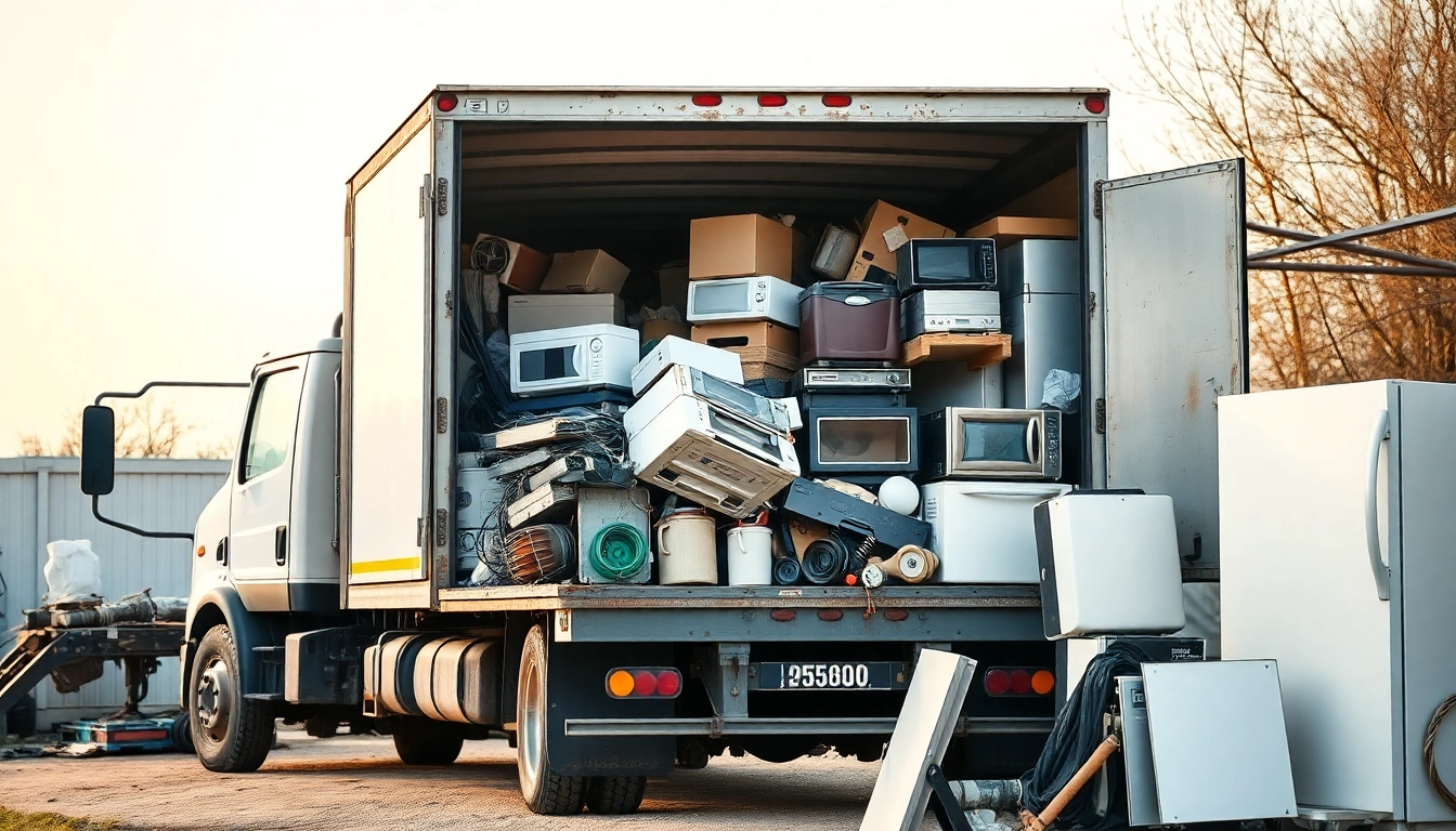 Efficient Schrottabholung Wuppertal service collecting scrap metal and old appliances