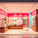 Shop unique items at Ultimateshop ru with this colorful storefront display.