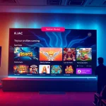 KJC AC online entertainment platform featuring games and community events.